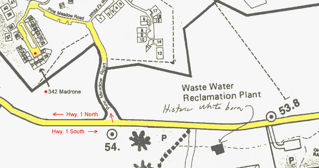 Map of The Sea Ranch